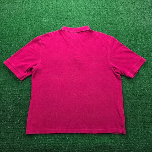 Houston Astros Polo Shirt Mens Large/XL Red Vintage Y2K MLB Baseball Sports - Picture 8 of 8